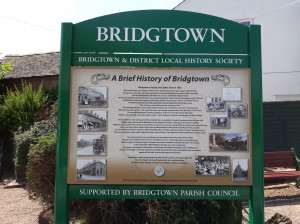 HERITAGE BOARD NO. 5   -  A BRIEF HISTORY OF BRIDGTOWN